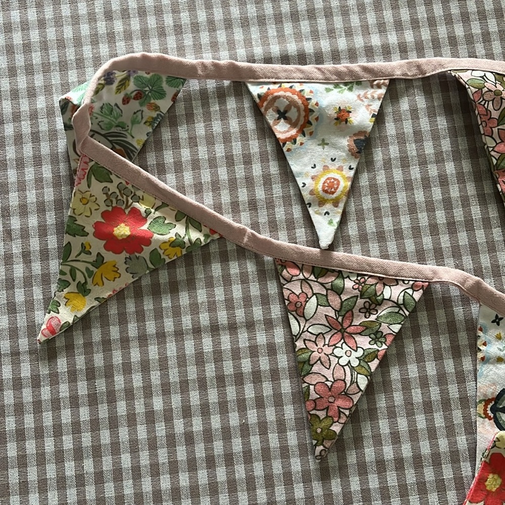 New Handmade Floral Nursery Banner Decor - Picture 3 of 4